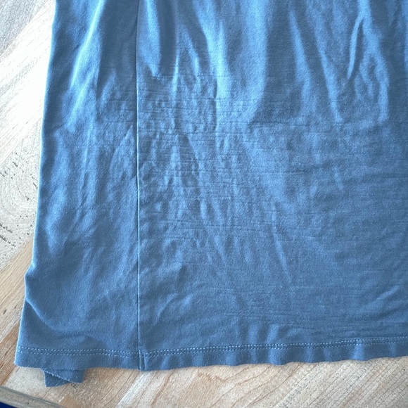 Lulus Flowing With It Slate Blue Tie-Front Culotte Pants - Picture 7 of 11